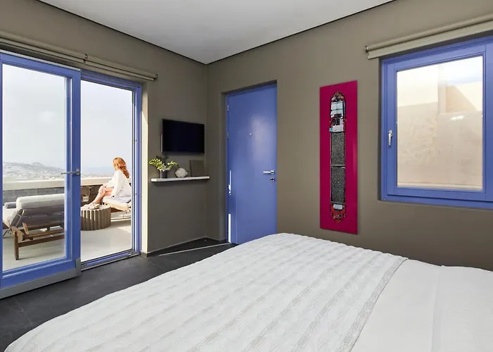 My Santorini Villa, Luxury וילה Pýrgos